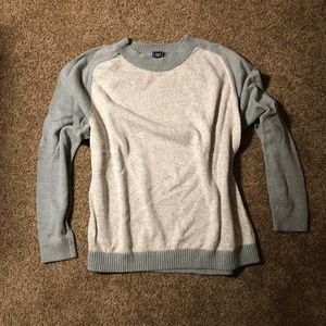 [GAP] Gray & Blush Heathered Sweater